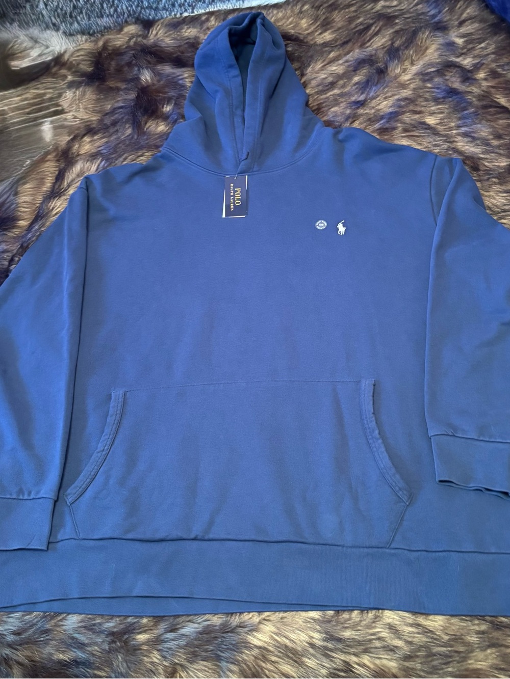 Polo by Ralph Lauren Blue Pullover Hoodie